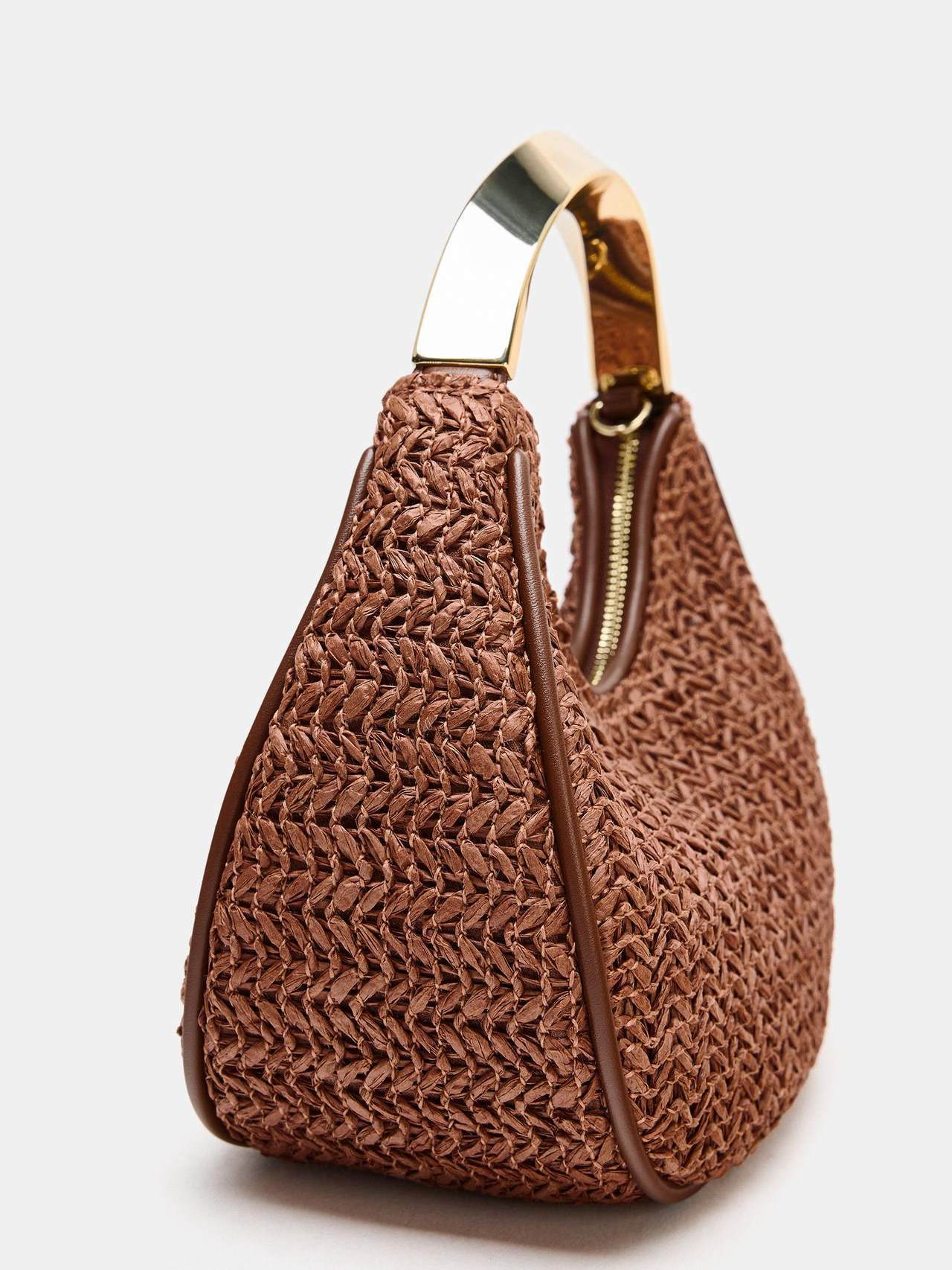 Women's High-grade Portable Banquet Metal Dumpling Design Light Women's Handbag