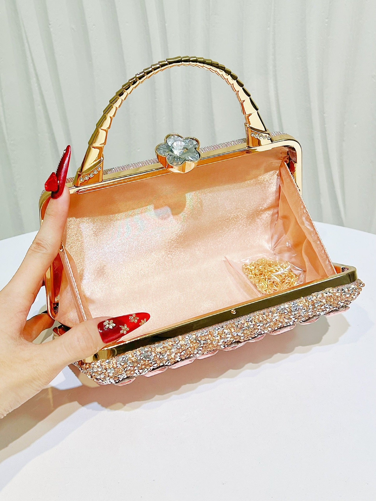Resin Drill Dress Garment Popular Advanced Rhinestone Evening Bags