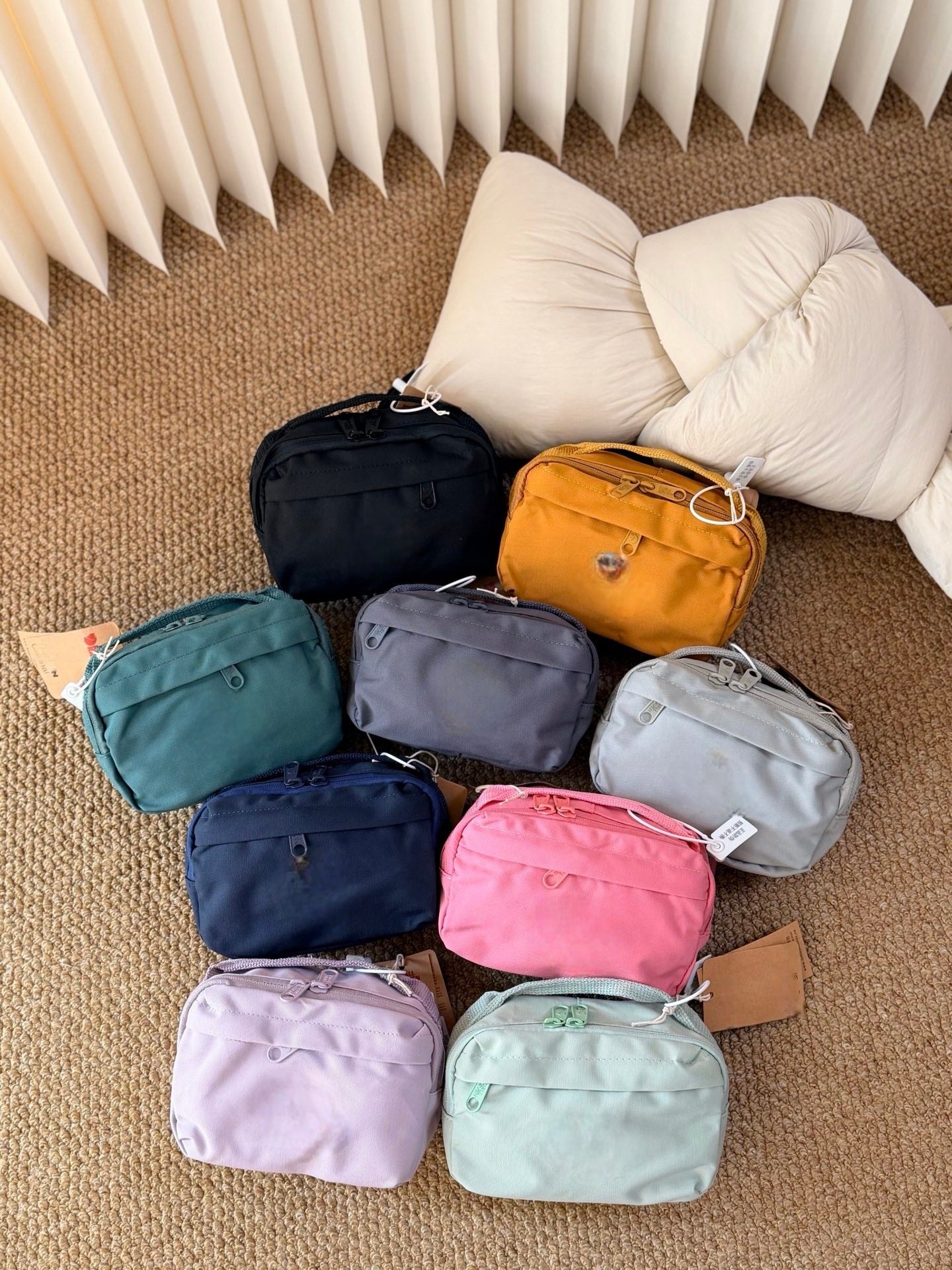Women's Nylon Cloth Waterproof Lightweight Large Capacity Women's Chest Bag, Fanny Pack