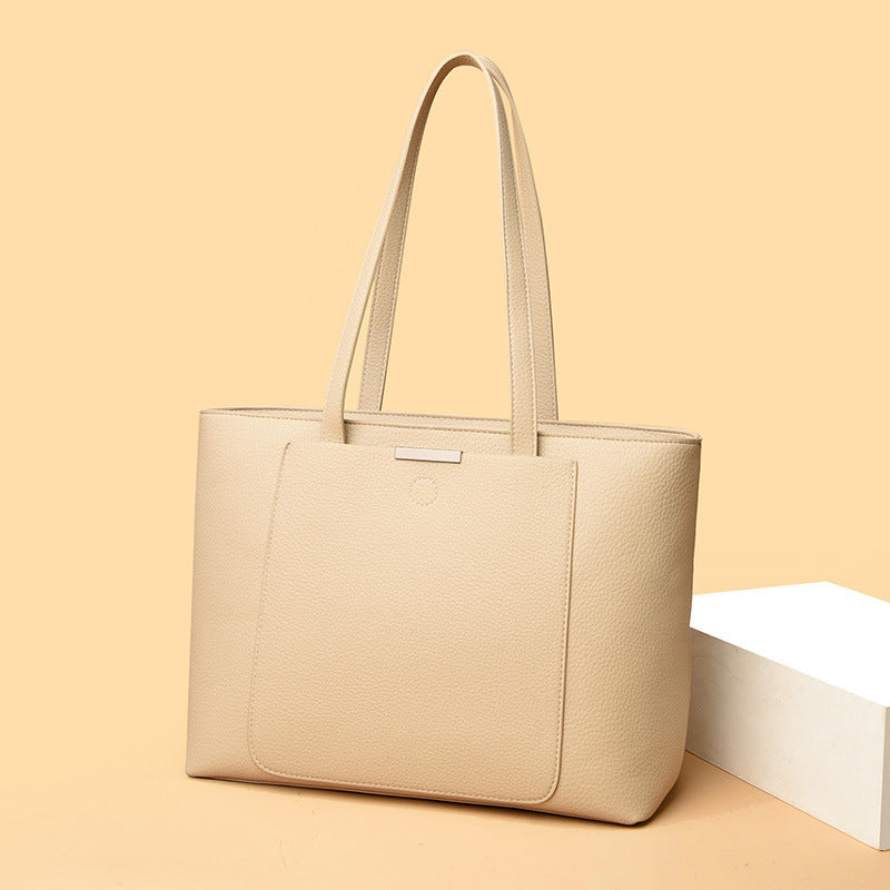 Women's Large Korean Fashionable Advanced Texture Commuter Women's Shoulder Bag