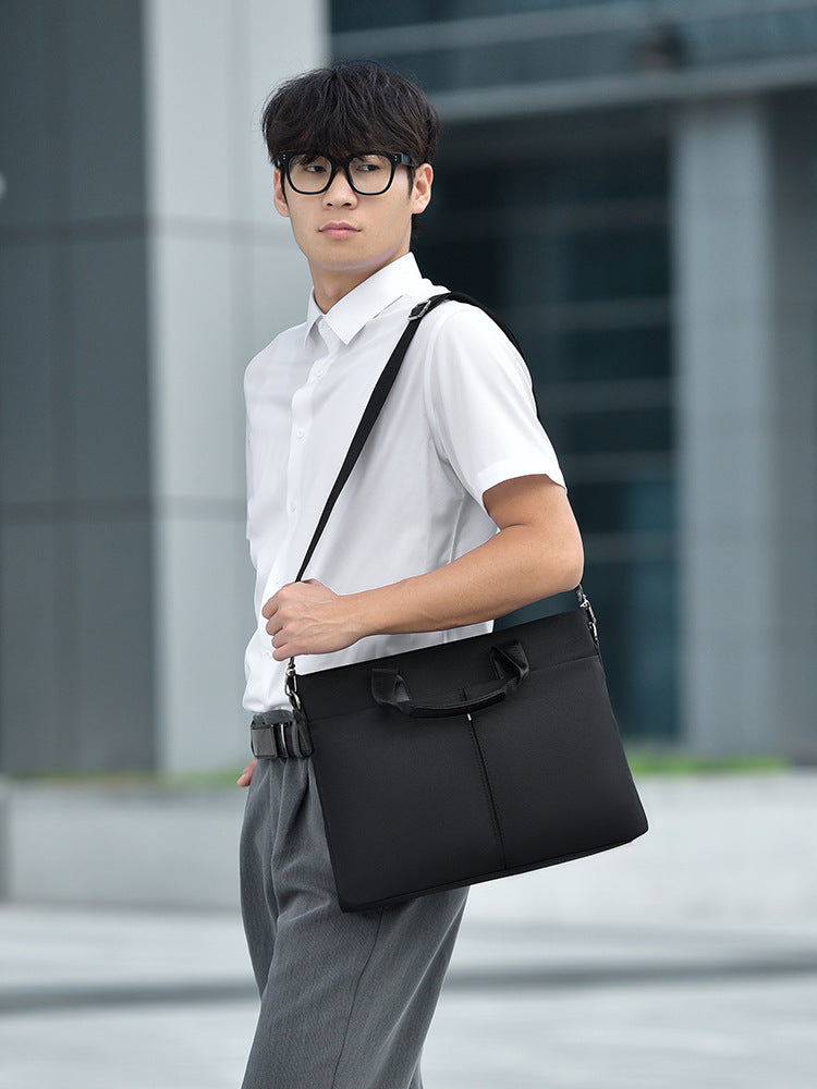 Men's Oxford Cloth Computer File Information Meeting Men's Bags