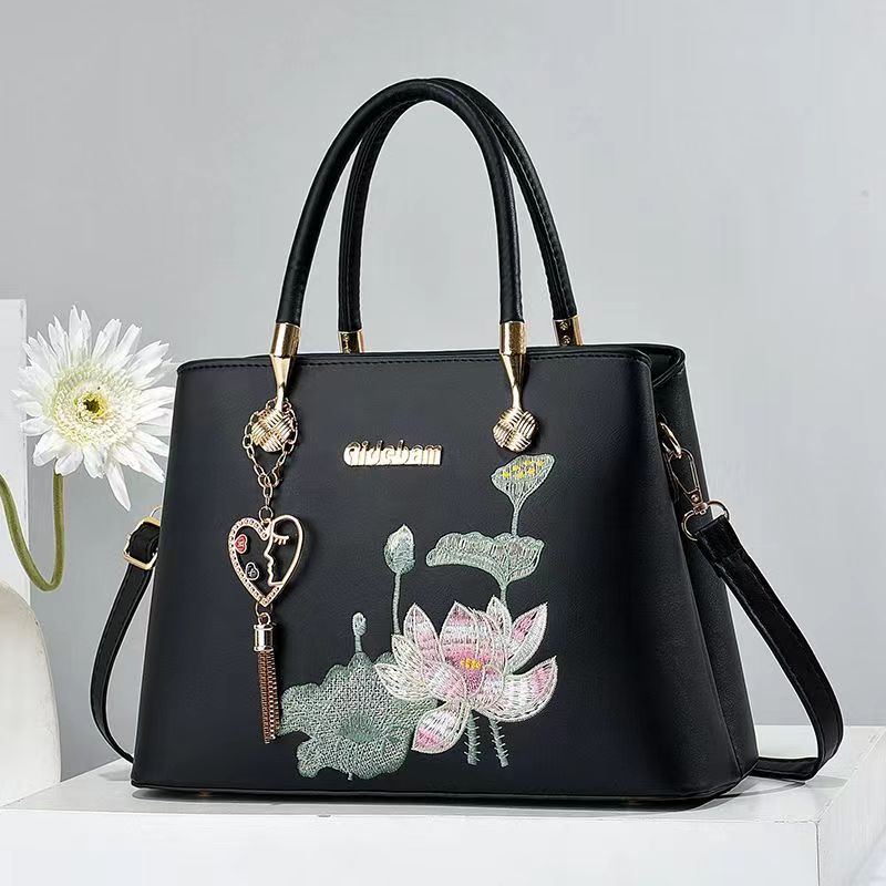 Elegant Dignified Chinese Style Lotus Quality Bags