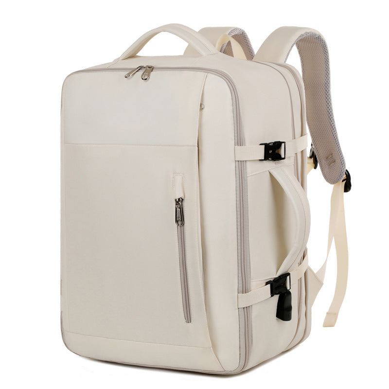 Women's & Men's Capacity Waterproof Oxford Cloth Computer Independent Shoe Warehouse Leisure Backpack