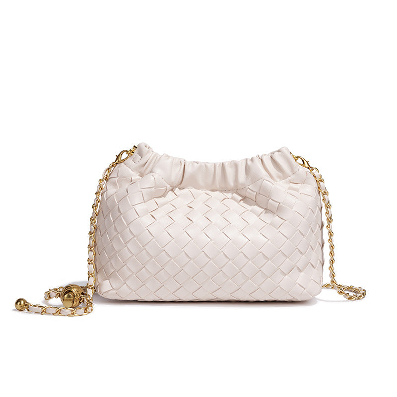 Women's Hand-woven Cloud Simple Metal Chain Fashion Minority Design Women's Shoulder Bag