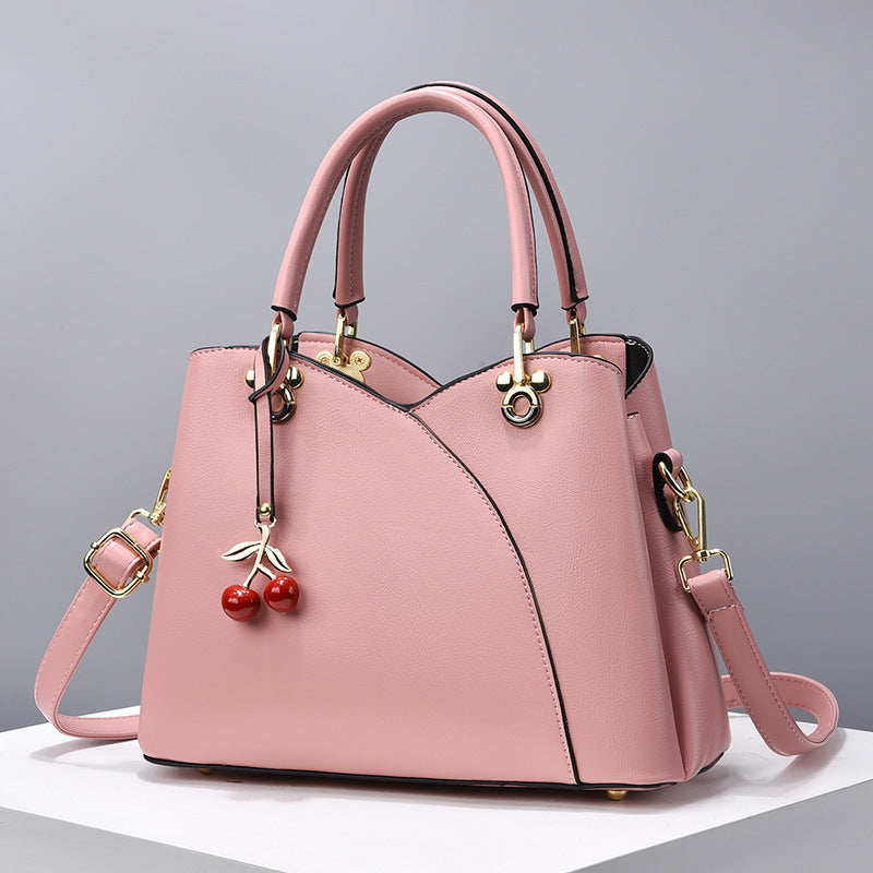 Women's Large Capacity Solid Color Mom Fashion Women's Handbag