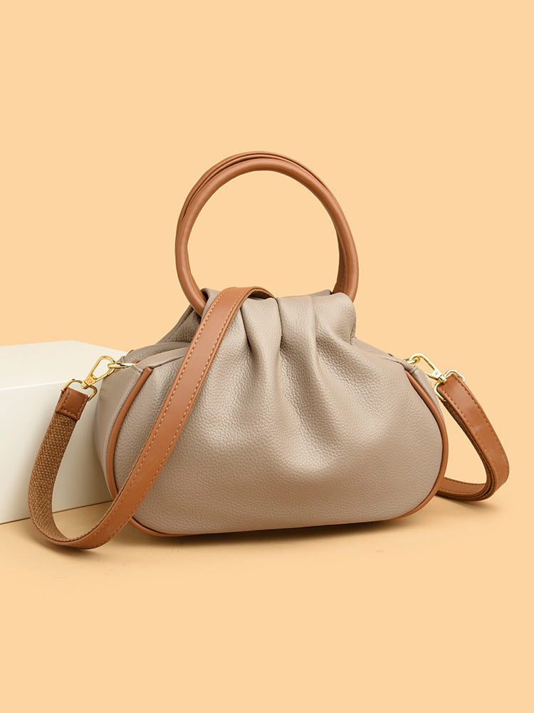 Women's Cloud Dumpling Large Capacity Mom Pleated Women's Handbag