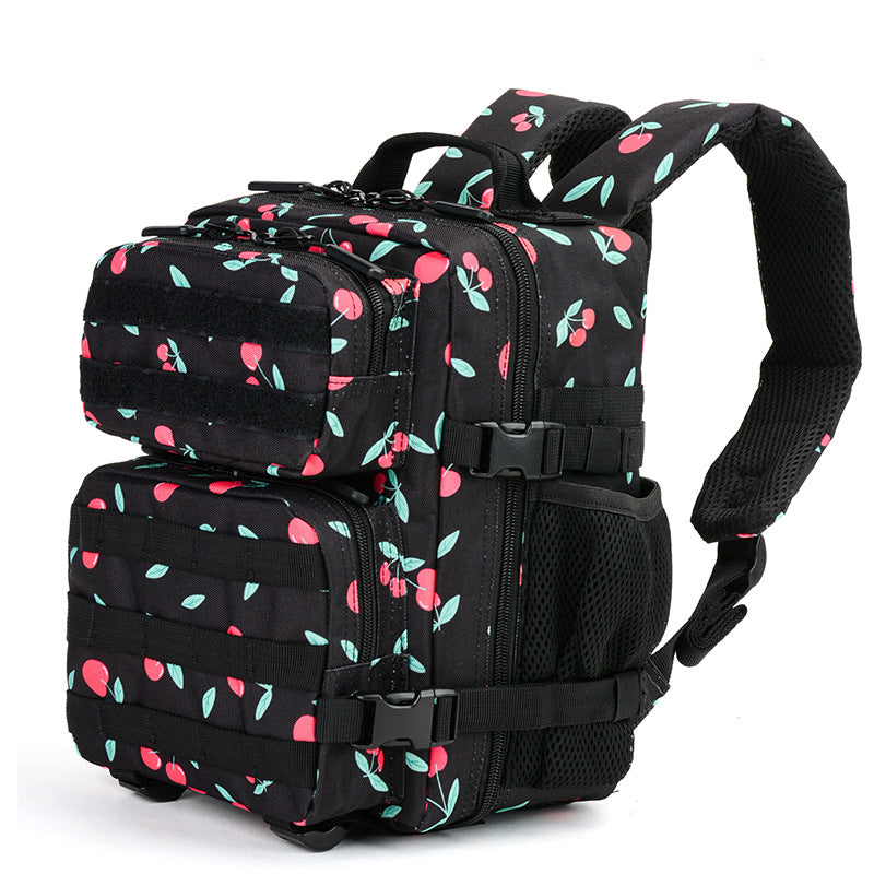 Women's & Men's Camouflage Tactics Large Capacity Commuter Riding Mountain Climbing, Hiking Bag