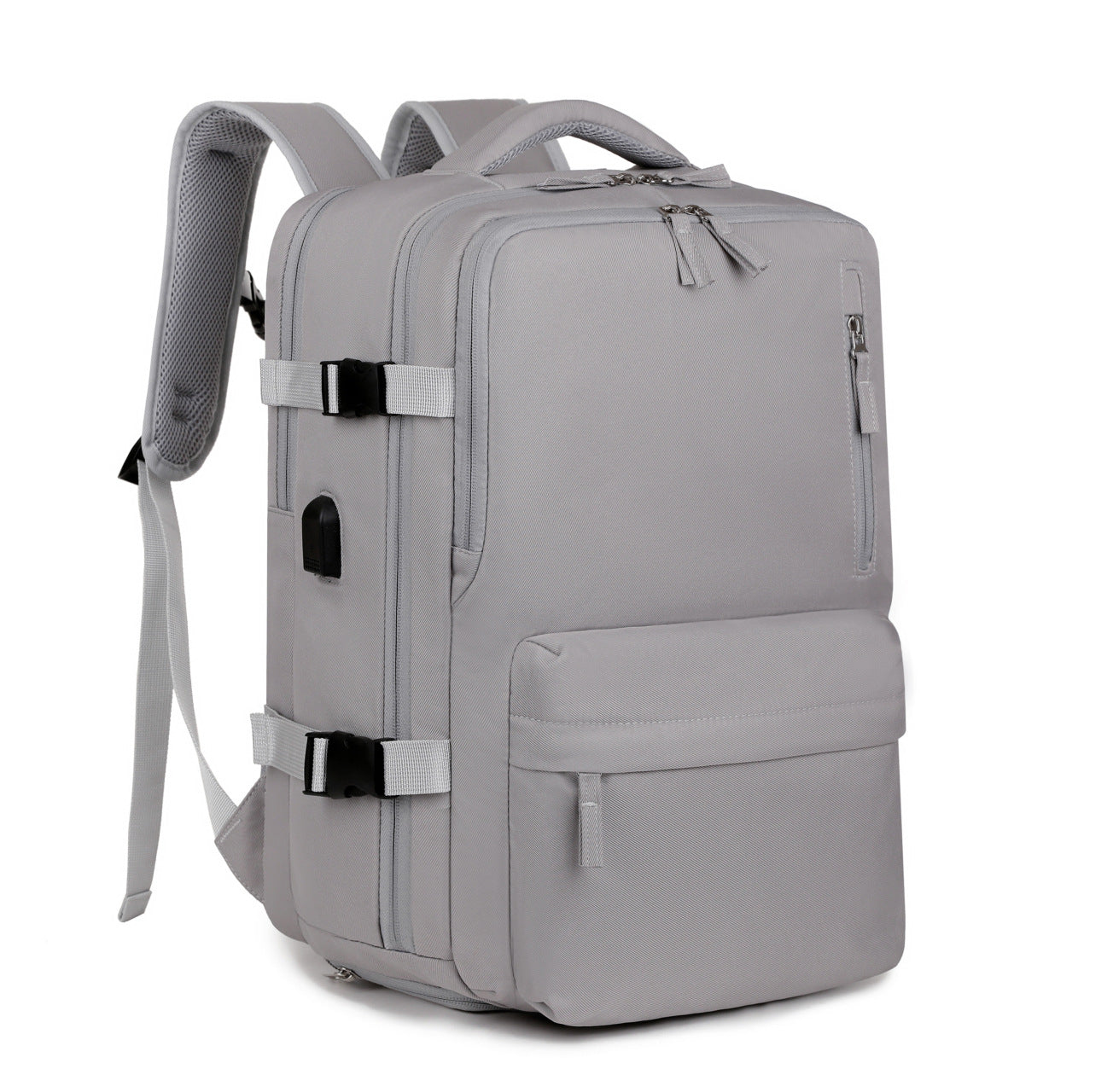 Men's Large Capacity Waterproof Rechargeable Computer Business Leisure Backpack