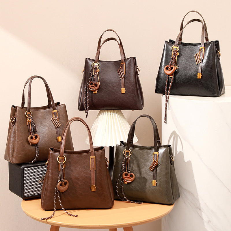 Korean Style Light Luxury Large Capacity Daily Handbags