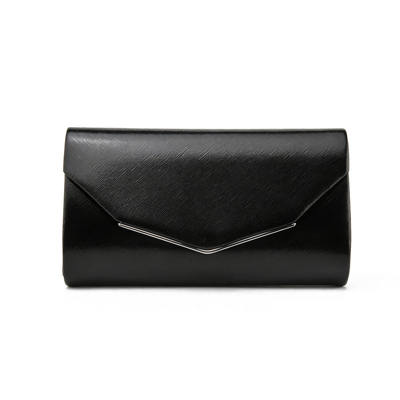 Simple Fashion Temperament Trend Glossy Bride Dinner Bag