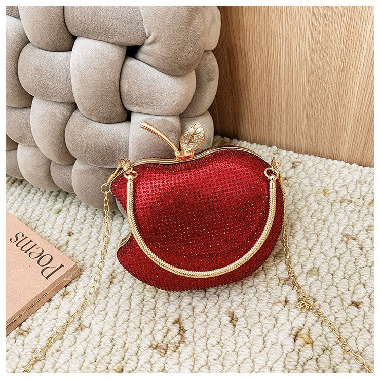 Fashion Apple Clutch Light Luxury Chain Dinner Bag