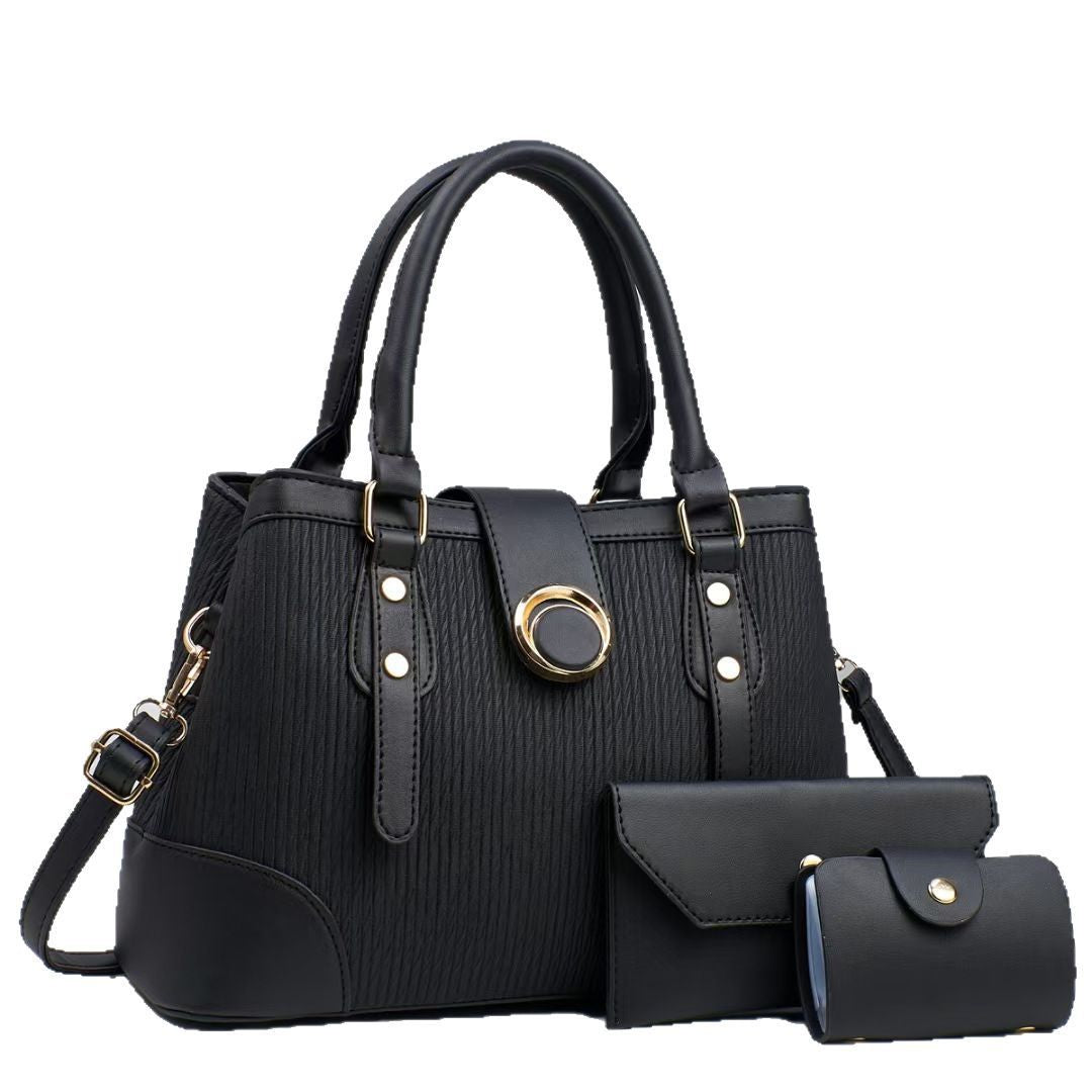 Women's Three-piece Retro Large Capacity Combination Fashion Bags
