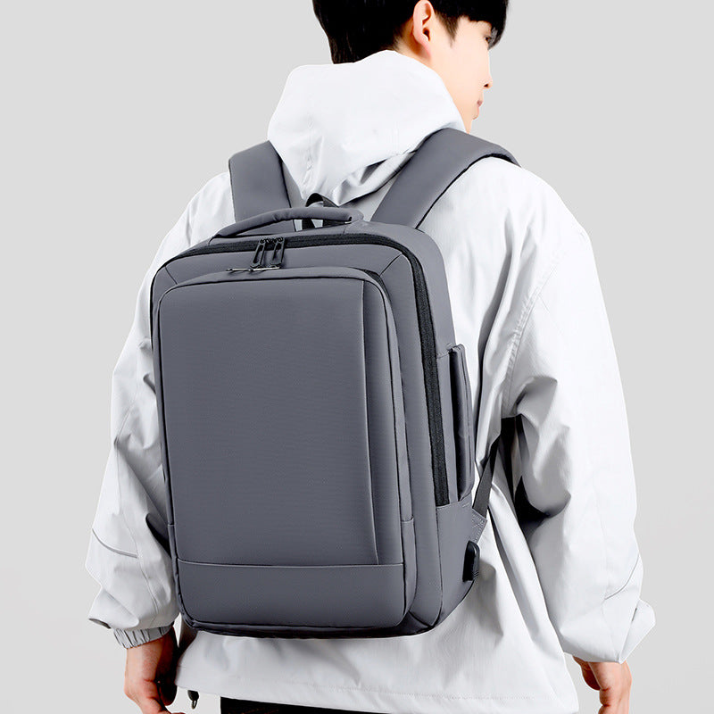 Men's Large Capacity Convenient Scalable Commute High-grade Business Backpack