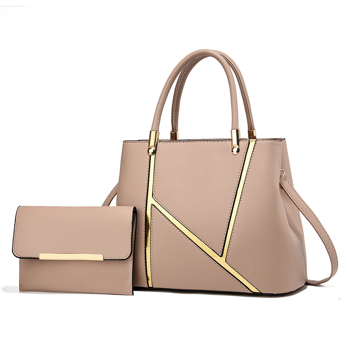 Stitching Mother Good-looking Design Sense Fashion Sweet Portable Bags