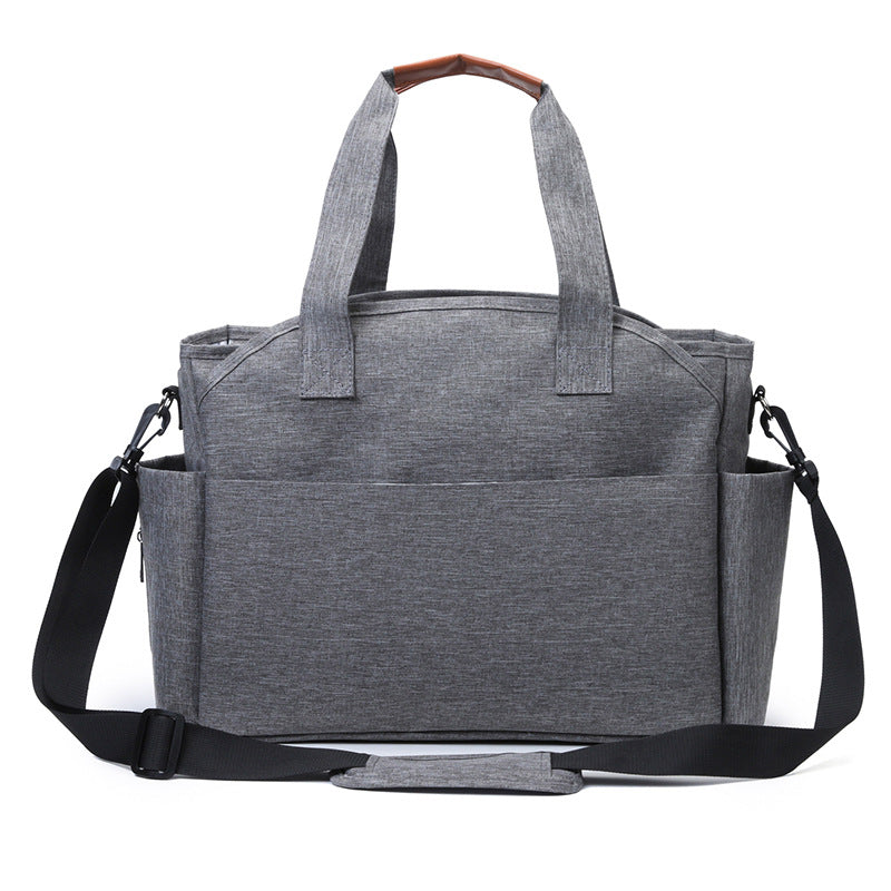Portable Canvas With Pacifier Mother Storage Mummy Bag