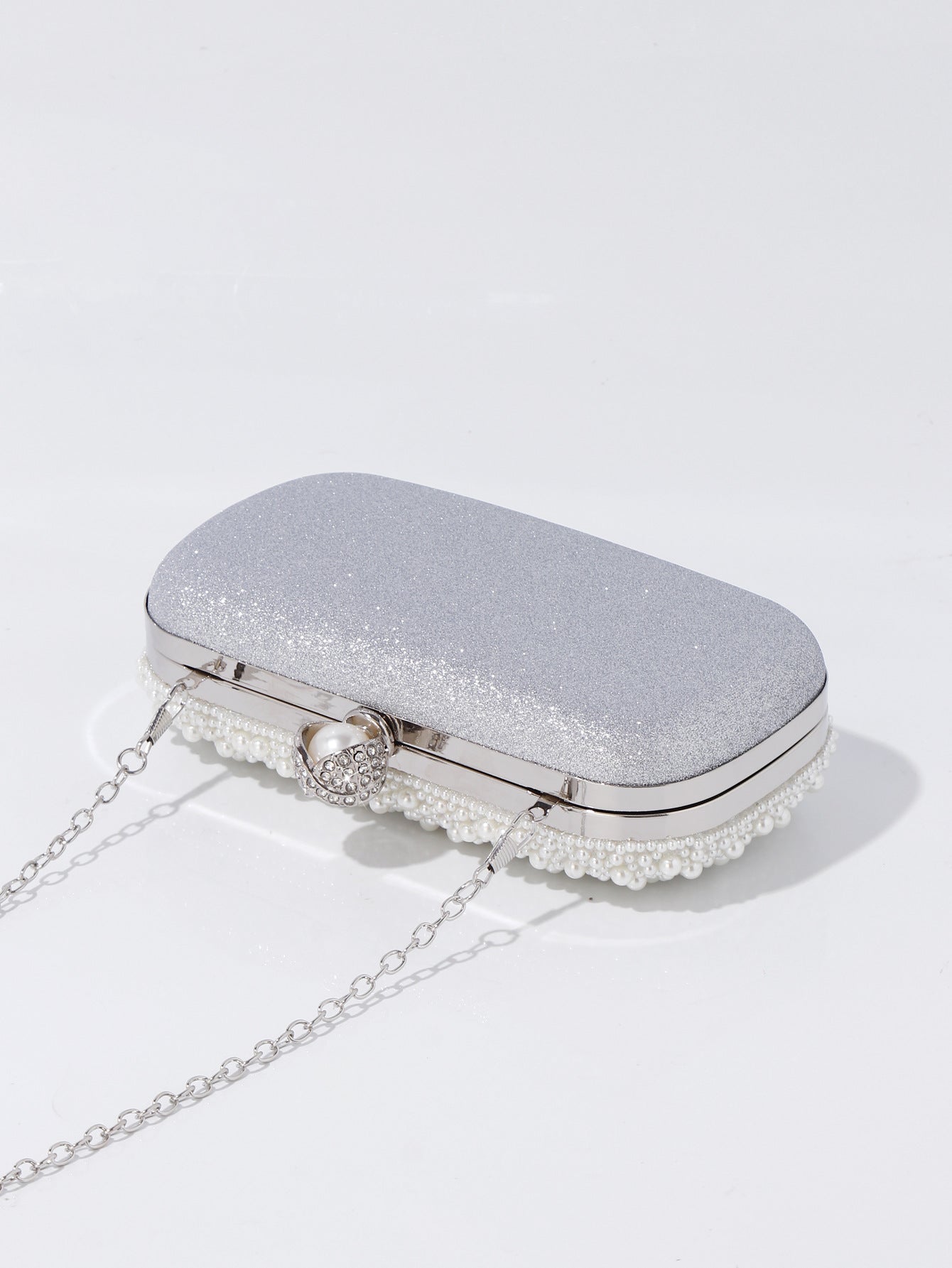 Vintage Pearl Beaded Cheongsam Clutch Party Bags