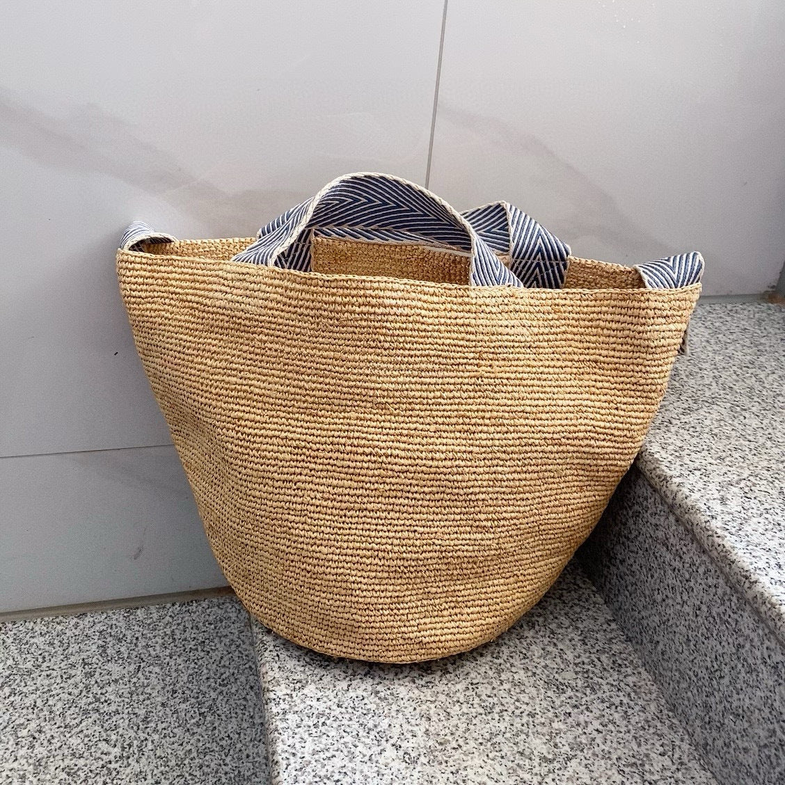 Women's Raffia Woven Summer Seaside Holiday Solid Women's Messenger Bag