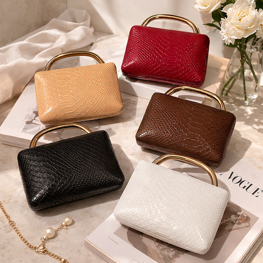 Casual Slouchy Portable Crocodile Pattern Fashion Bags