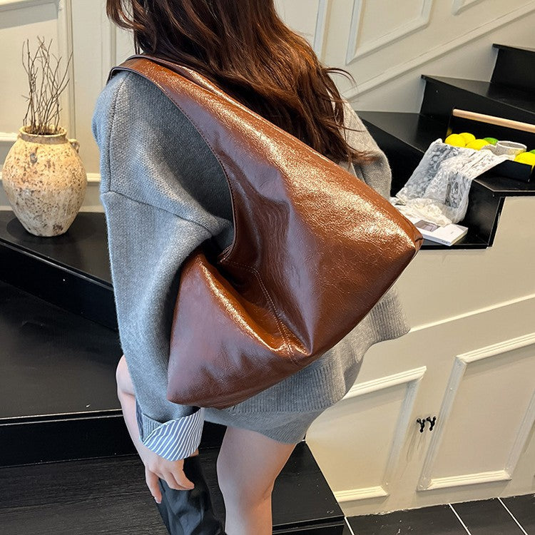 Women's Korean Style Minority One Shopping Simple Women's Shoulder Bag