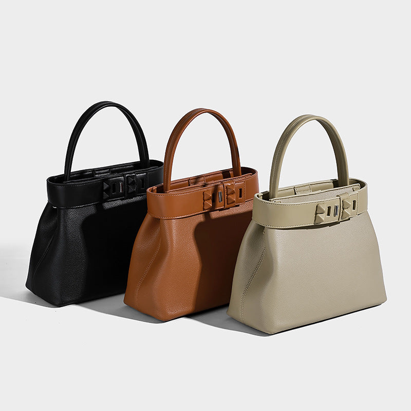 Women's Fashion Portable Kelly Commuter Large Capacity Tote Bag