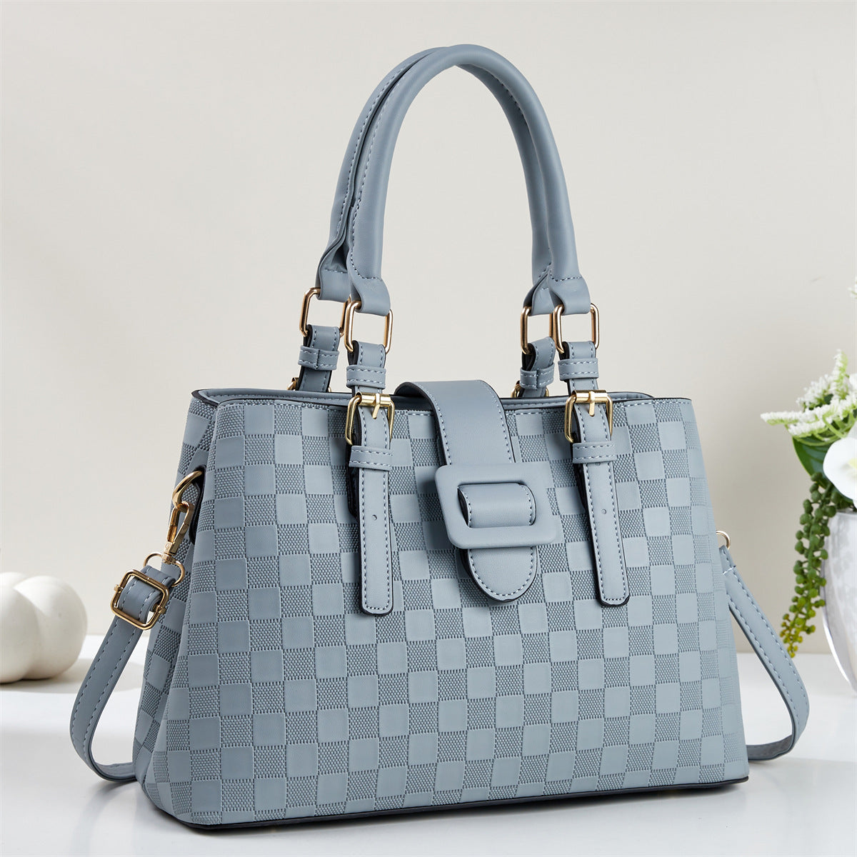Women's Fashion Big Trendy Large Capacity Western Women's Shoulder Bag