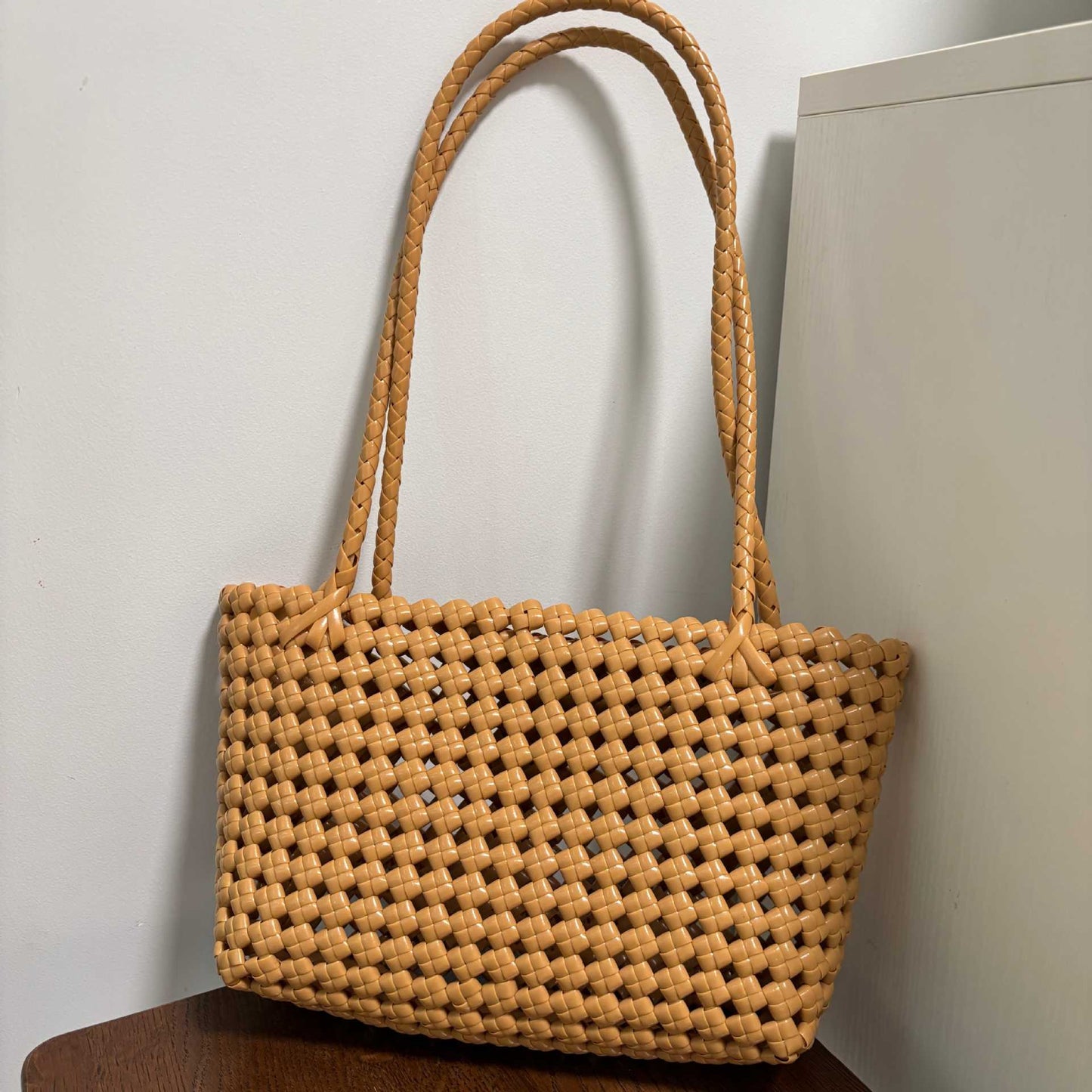 Super Popular Finished Woven Korean Style High-grade Vegetable Women's Handbag