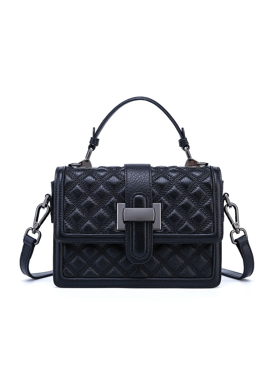 Women's Summer Top Layer Leather Trendy Fashion Women's Handbag