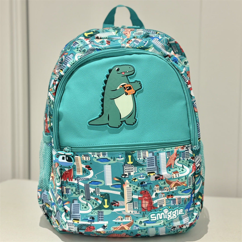 Australian Pink Rainbow Bear Decompression Marvel Primary School Bag