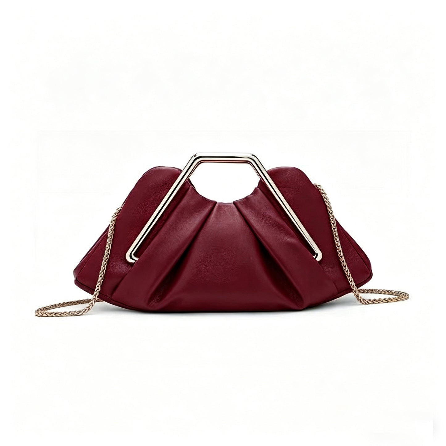 Women's Soft Leather Niche Cloud Party Senior Bags