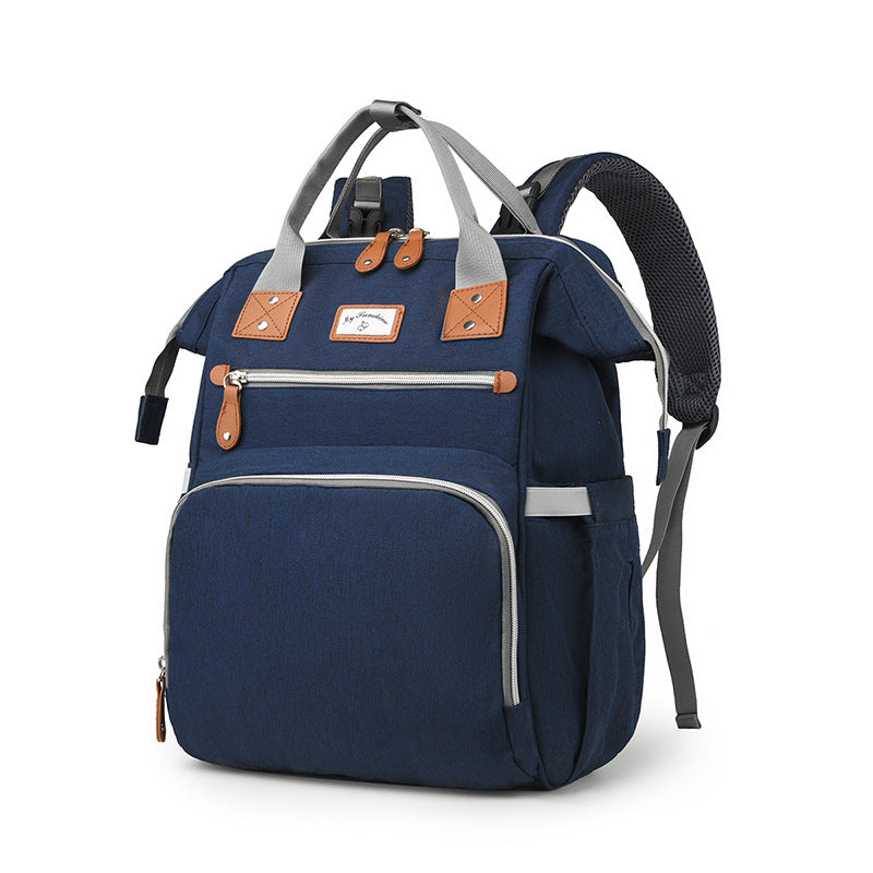 Women's Oxford Cloth Waterproof Multifunctional Mom Outing Mummy Bag