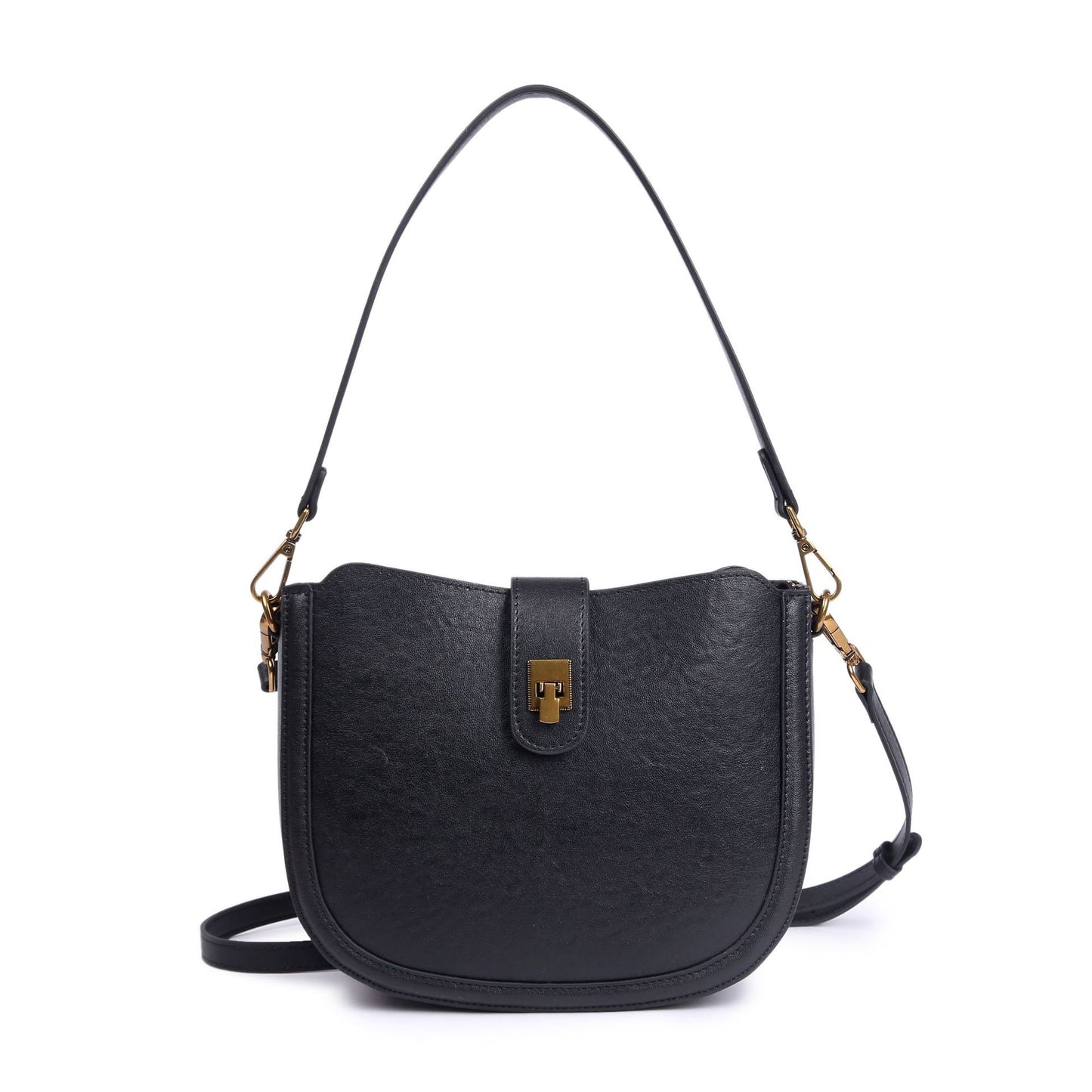Women's Tanned Leather Cowhide Simple Lady's Fashionable Practical Women's Shoulder Bag