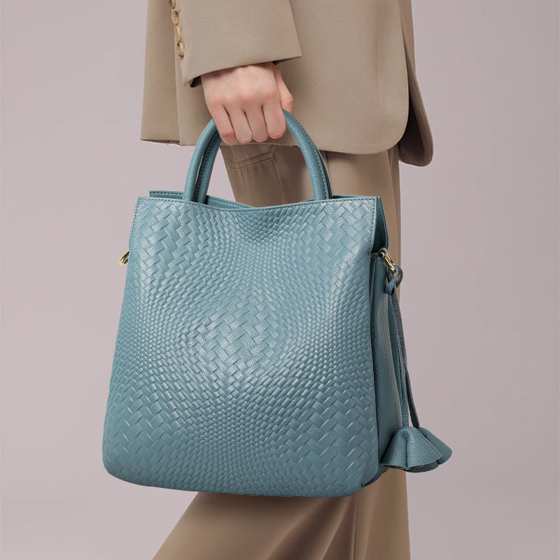 Women's Genuine Leather Large Capacity Elegant Hand Women's Handbag