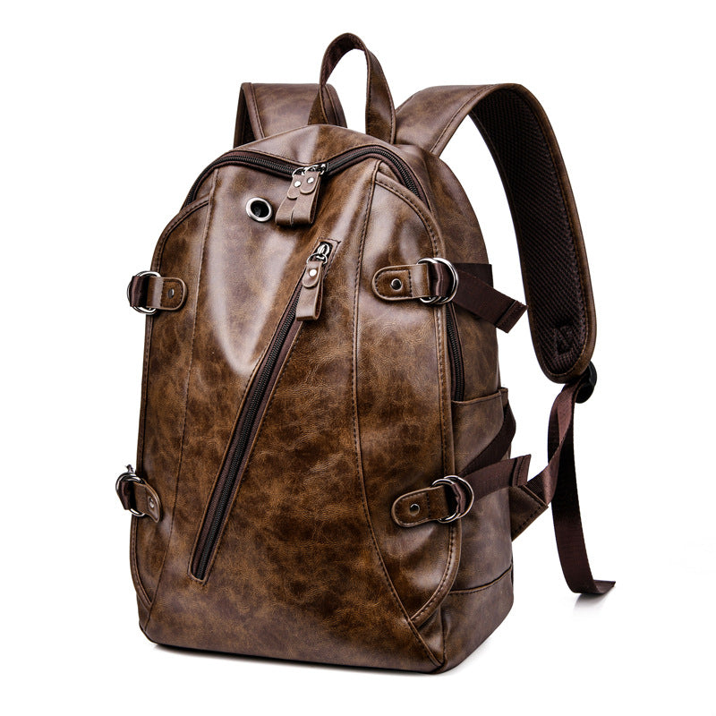 Men's Autumn Fashion Large Capacity Trendy Leisure Universal Backpack