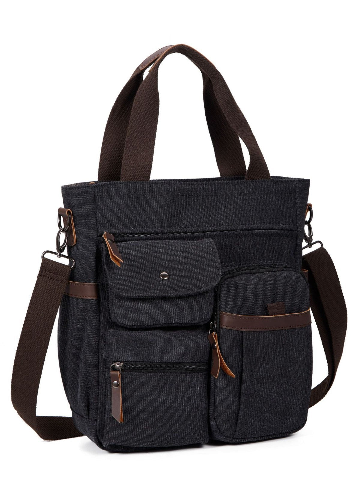Slouchy Classy Men's Canvas Large Capacity Men's Shoulder Bag