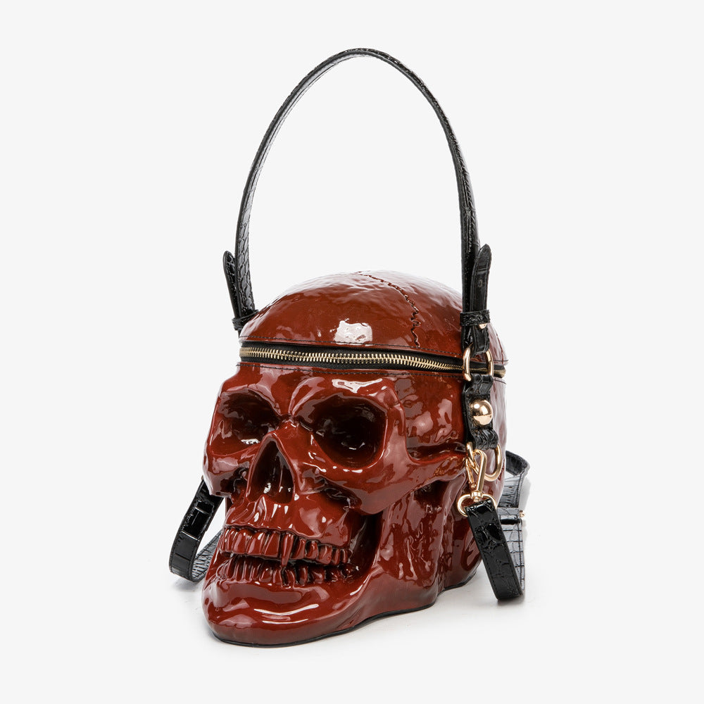 Stylish Glamorous Skull Funny Halloween Style Handbags