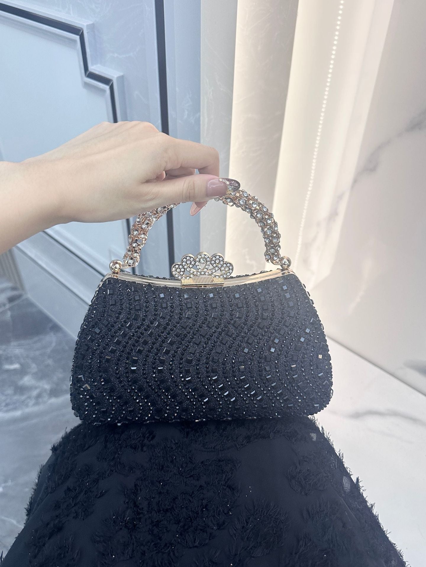 Women's High-grade Light Luxury Diamond Banquet Fashion Bags