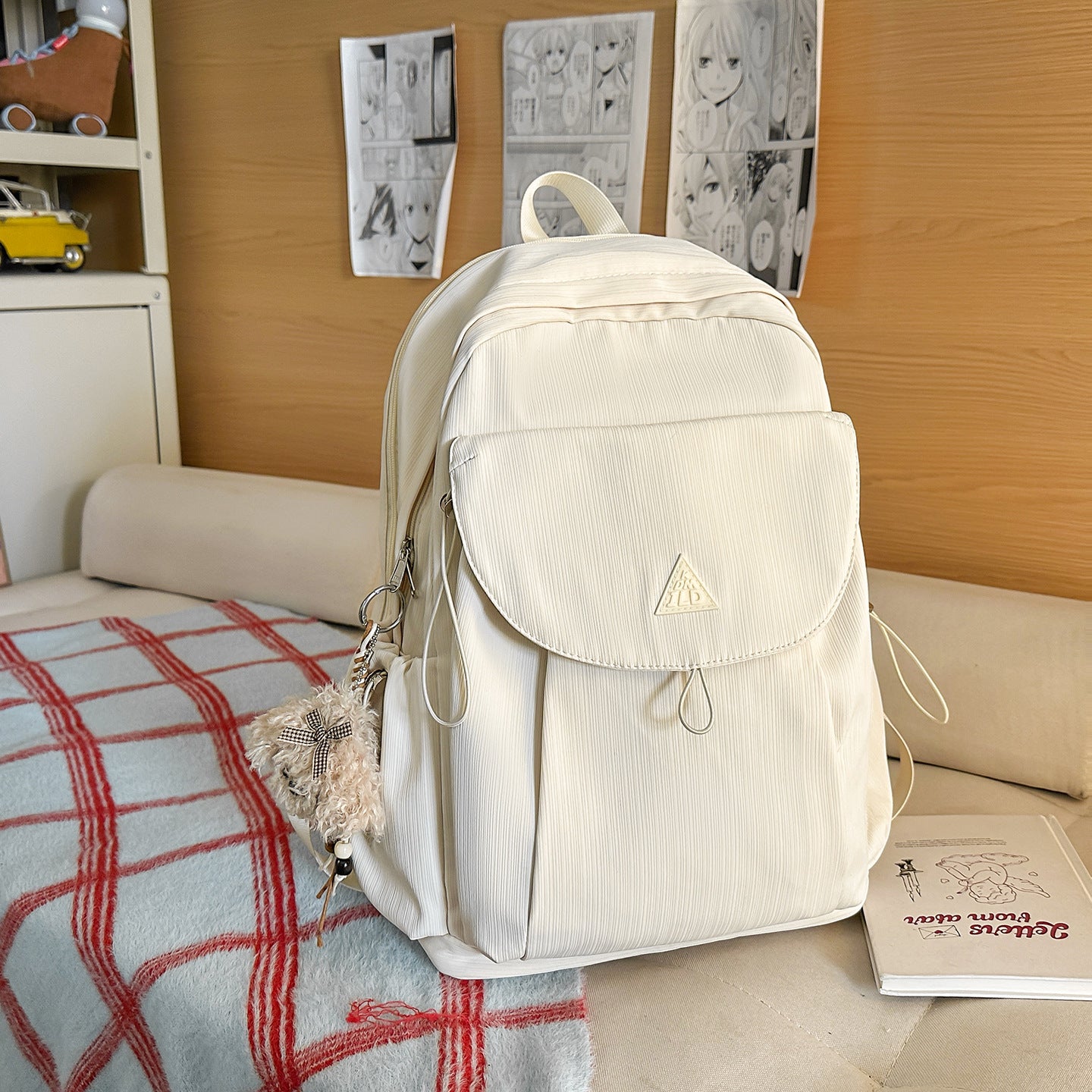 Korean Simple Style High Large Capacity Backpacks