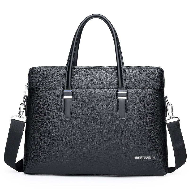Elegant Men's Large Capacity Business Simple Men's Tote