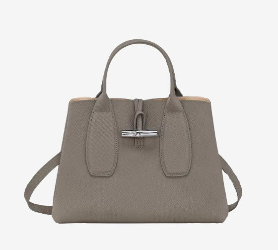 Versatile Light Luxury Bamboo Commute Seamless Women's Messenger Bag