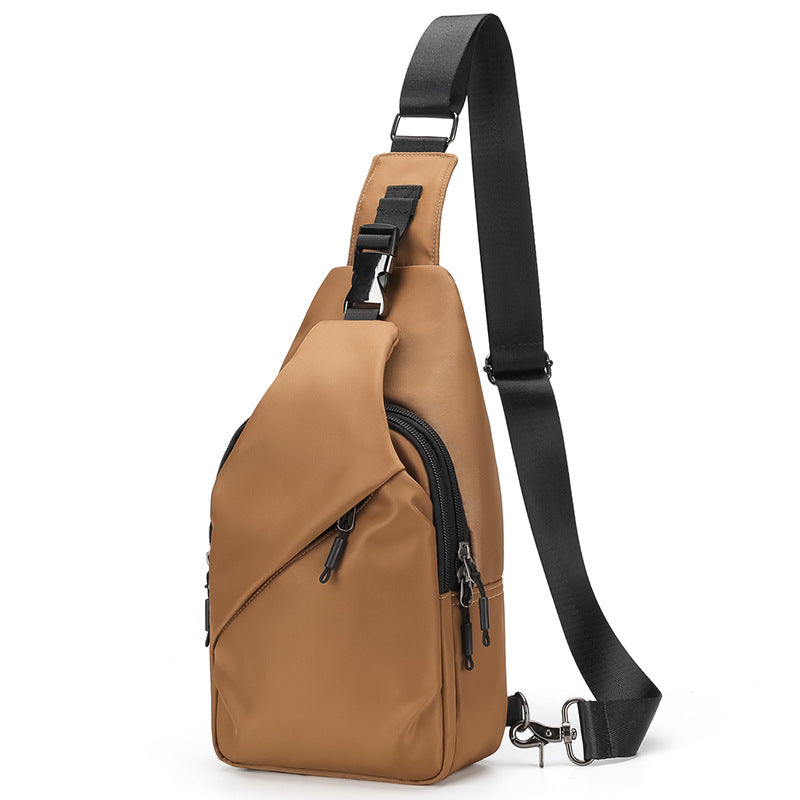 Men's Large Capacity Waterproof Mechanical Style Simple Shoulder Bags