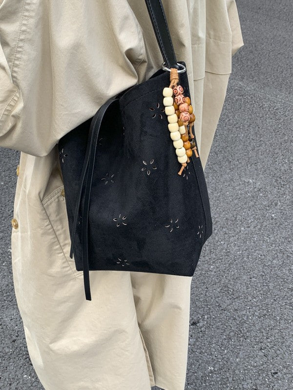 Women's Korean Style Carved Hollow Niche Retro Easy Matching Women's Handbag