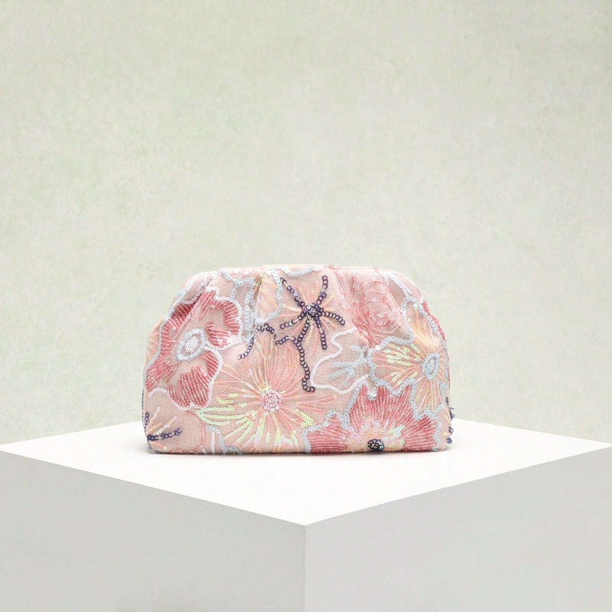 Women's Ink Style Bead Tube Plate With Handbags