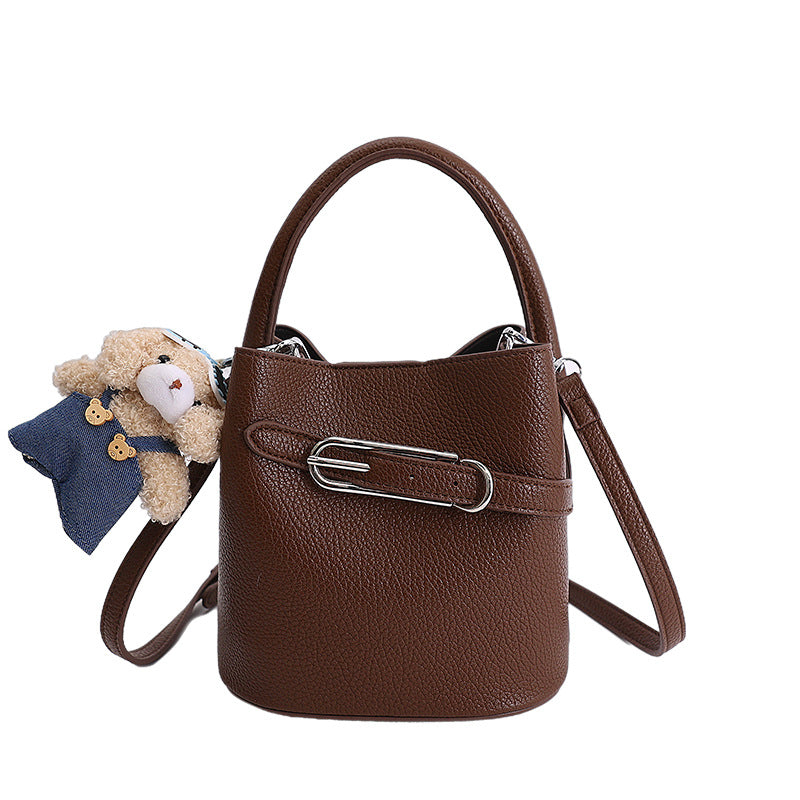 Women's Hand Holding Spring Advanced Texture Light Luxury Western Women's Messenger Bag