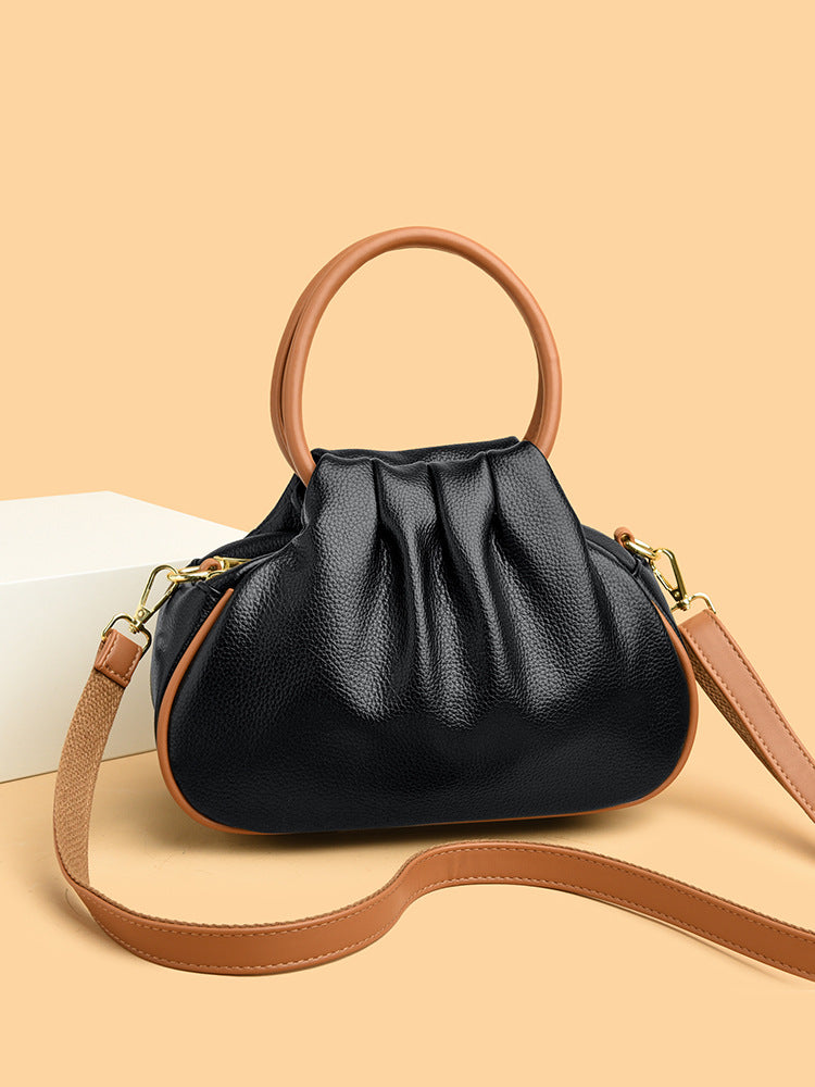 Women's Cloud Dumpling Large Capacity Mom Pleated Women's Handbag