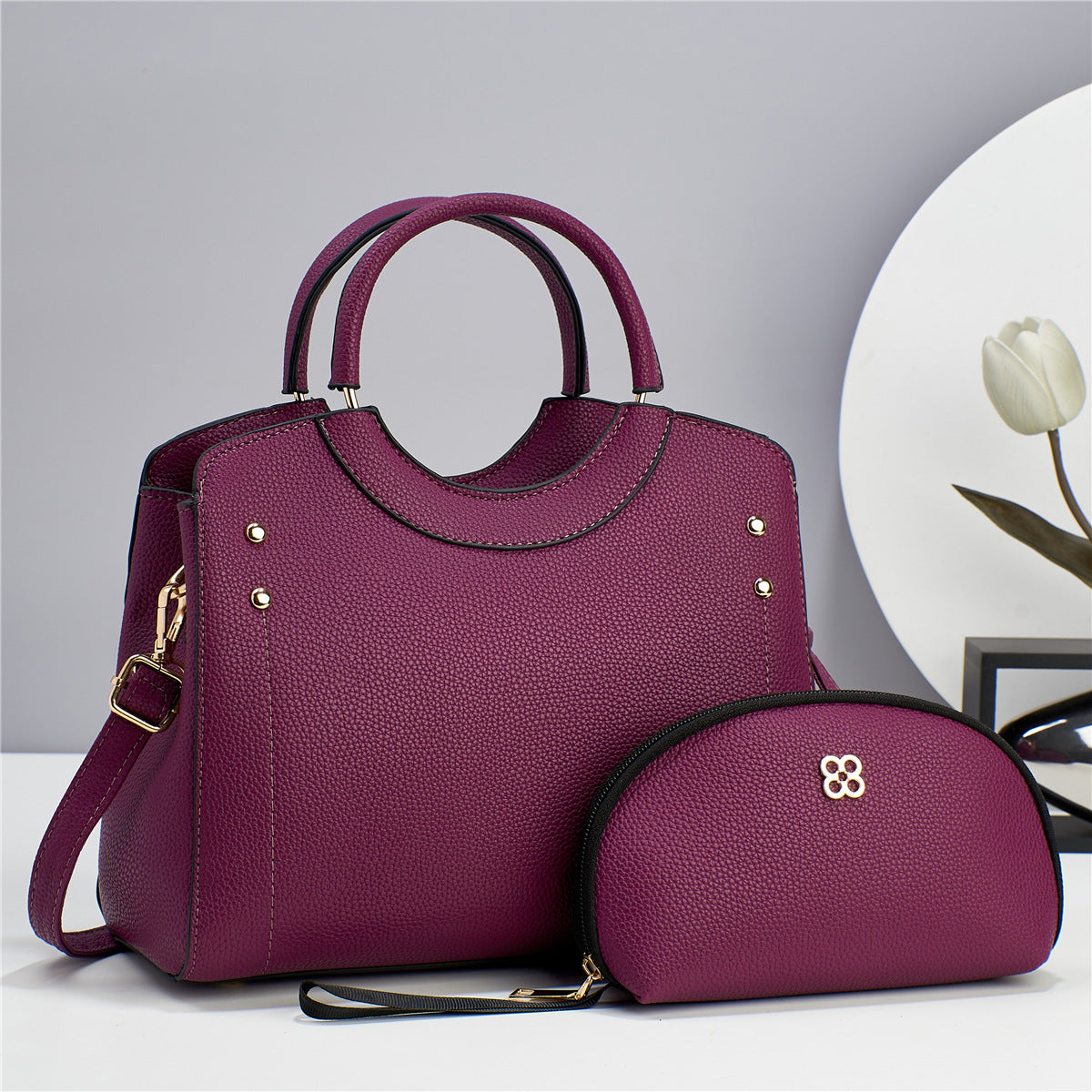 Women's Elegant Mother Fashion Trendy Texture Women's Handbag