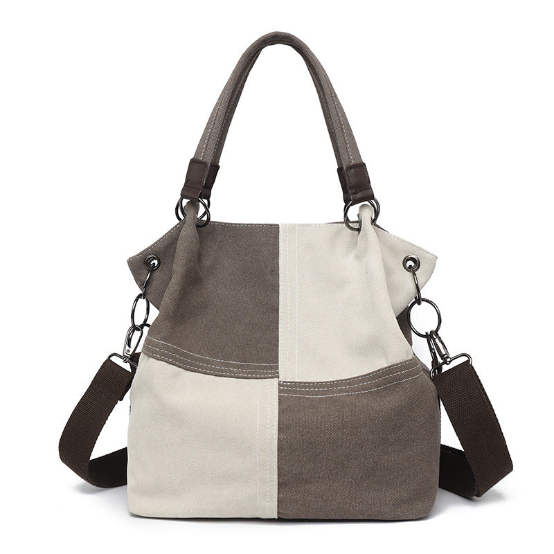 Women's Canvas Large Capacity Simple Fashion Women's Messenger Bag