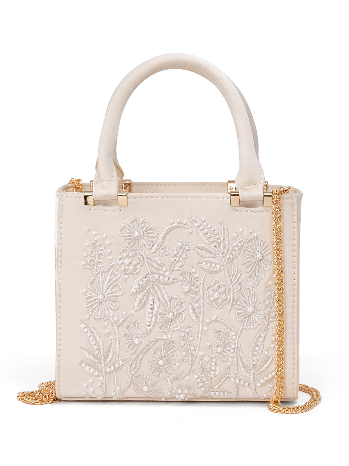 Chinese Style Embroidery Pearl Diana Fashion Dinner Bag