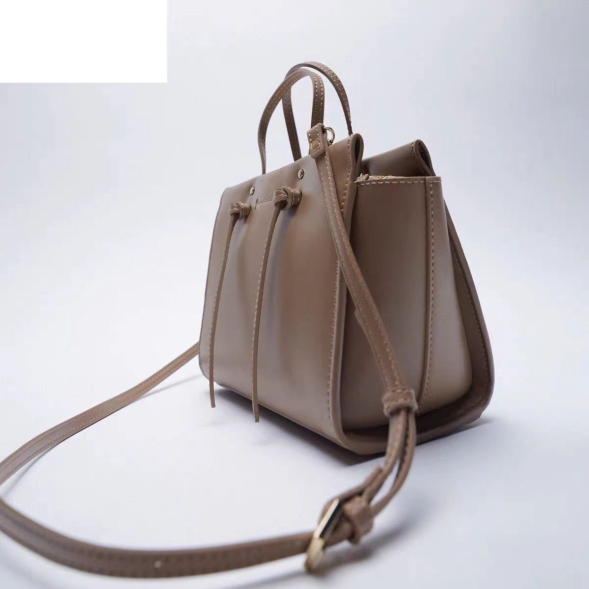 Women's Home Large Capacity Texture Smiling Face Handbags