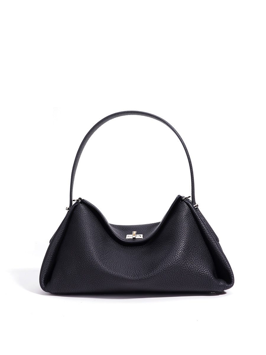 Women's Pattern First Layer Cowhide Summer Wind Niche Women's Handbag