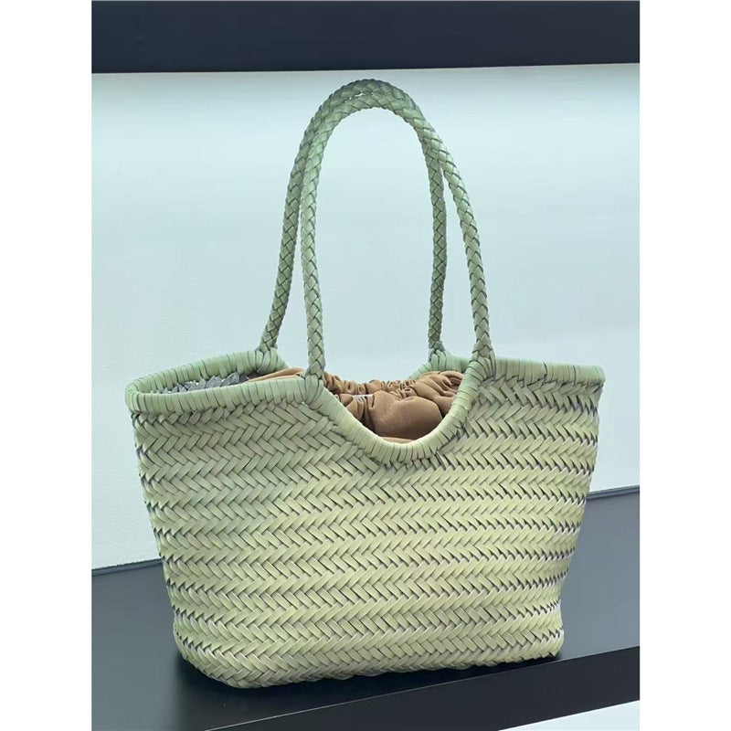 Vegetable Basket Large Capacity Leisure Beach Women's Shoulder Bag